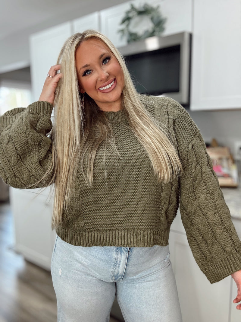 Evergreen Chunky Sweater